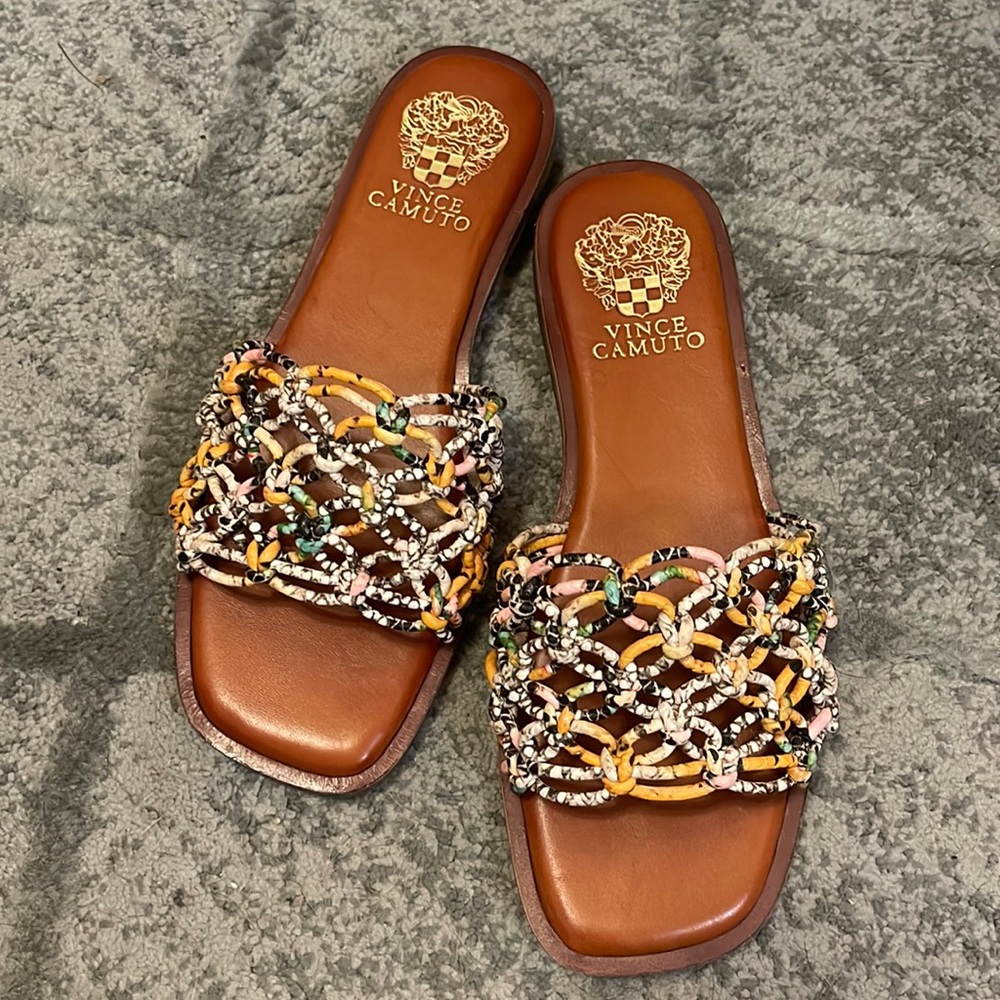 Vince Camuto Wild Summer Slippers